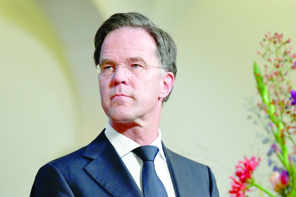 Prime Minister of the Netherlands Mark Rutte. - Reuters