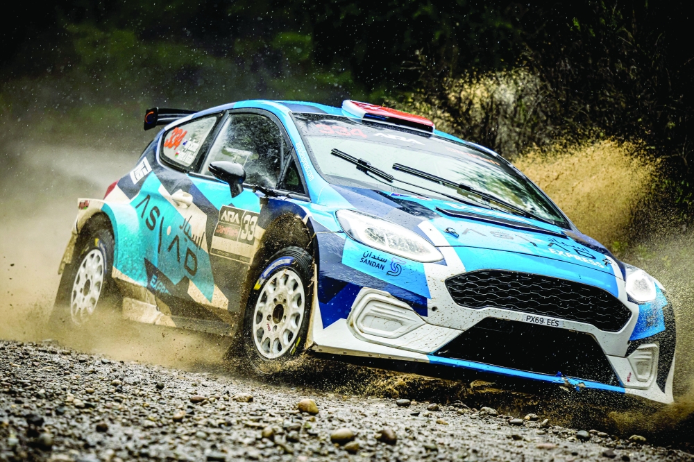 Oregon Trail Rally test for Hamed Al-Wahaibi