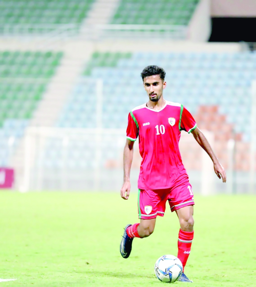 Oman’s national Olympic player, Al Azher bin Hamza al Balushi