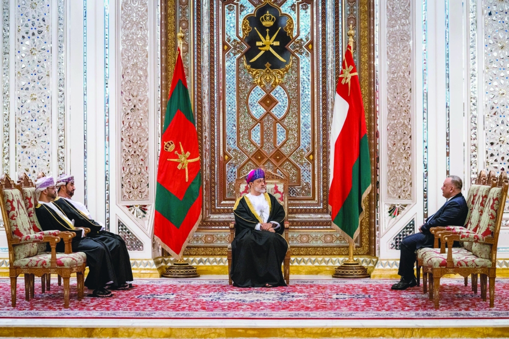 Qais Saad al Amiri, Extraordinary and Plenipotentiary Ambassador of President Dr Barham Salih of the Republic of Iraq, accredited to the Sultanate of Oman