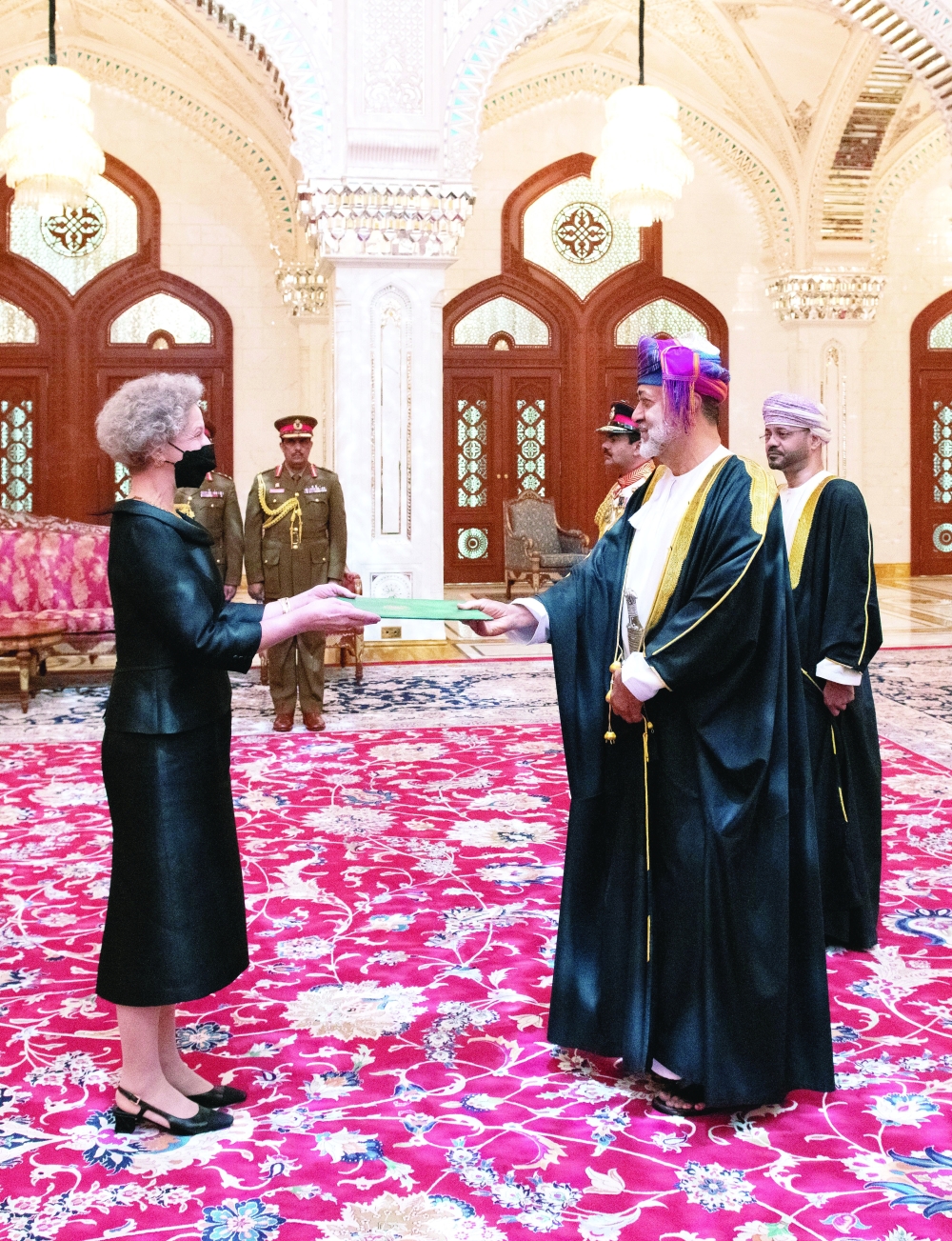 Ligia Maria Scherer, Extraordinary and Plenipotentiary Ambassador of President Jair Bolsonaro of the Federative Republic of Brazi, accredited to the Sultanate of Oman