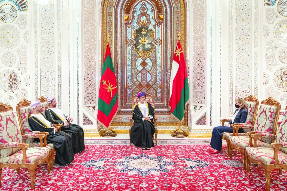 Veronique Aulagnon, Extraordinary and Plenipotentiary Ambassador of President Emmanuel Macron of the French Republic, accredited to the Sultanate of Oman