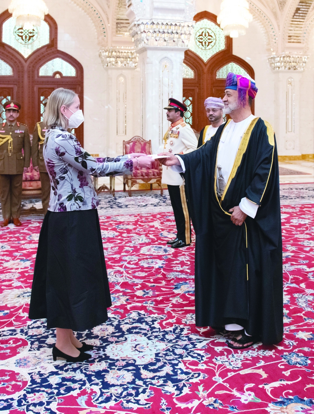 Stella Kluth, Extraordinary and Plenipotentiary Ambassador of King Willem Alexander of the Netherlands, accredited to the Sultanate of Oman