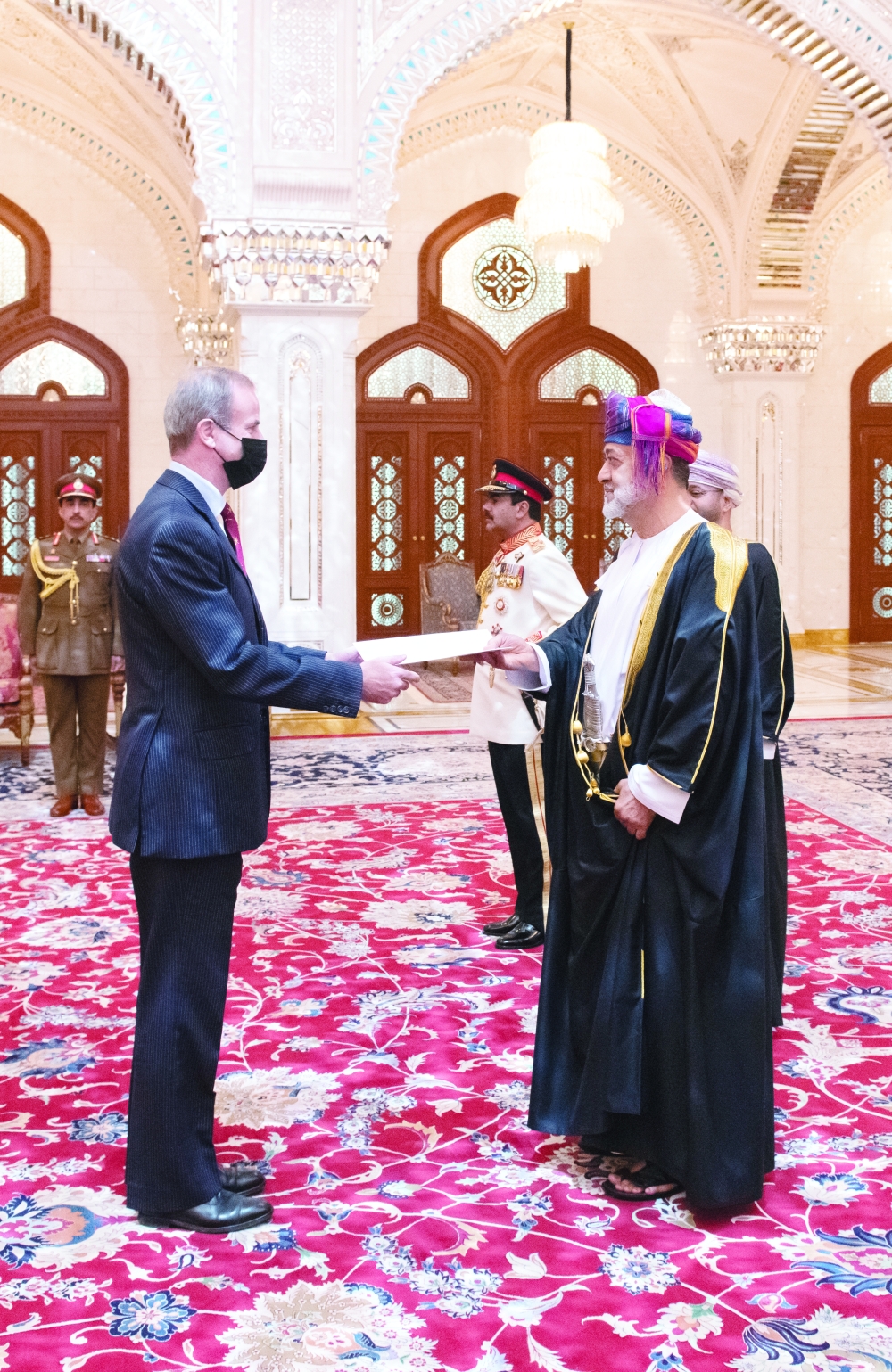 William Murray, Extraordinary and Plenipotentiary Ambassador of Queen Elizabeth II of the United Kingdom of Great Britain and Northern Ireland, Head of the Commonwealth, accredited to the Sultanate of Oman