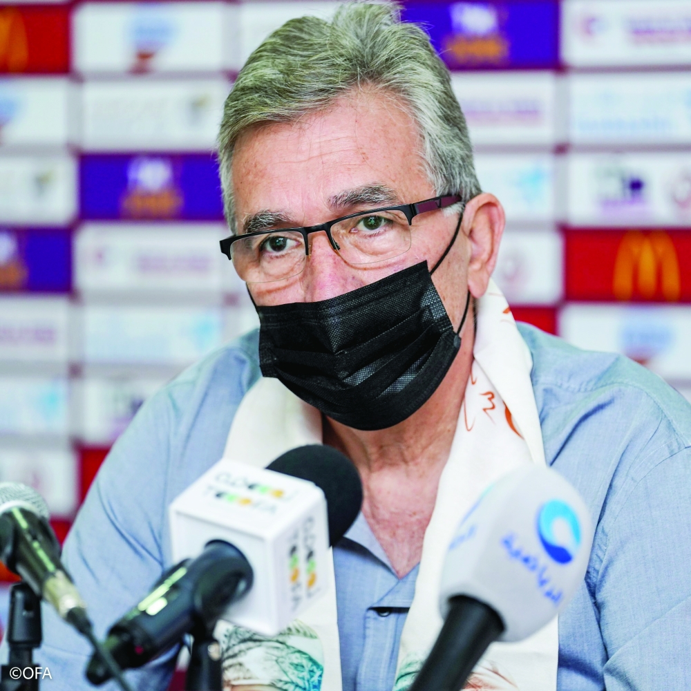 The head coach of the national football team, Branko Ivankovic