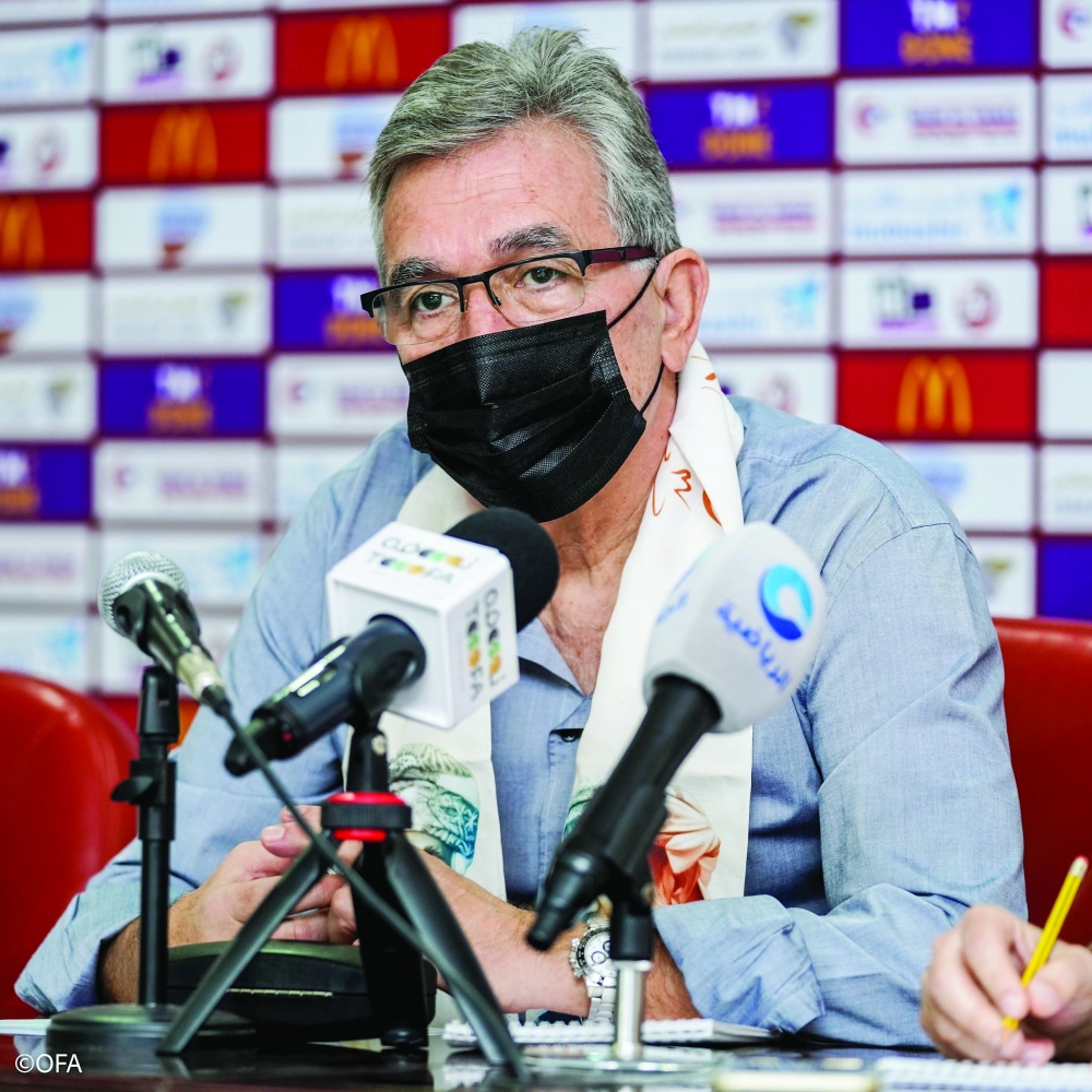 The head coach of the national football team, Branko Ivankovic
