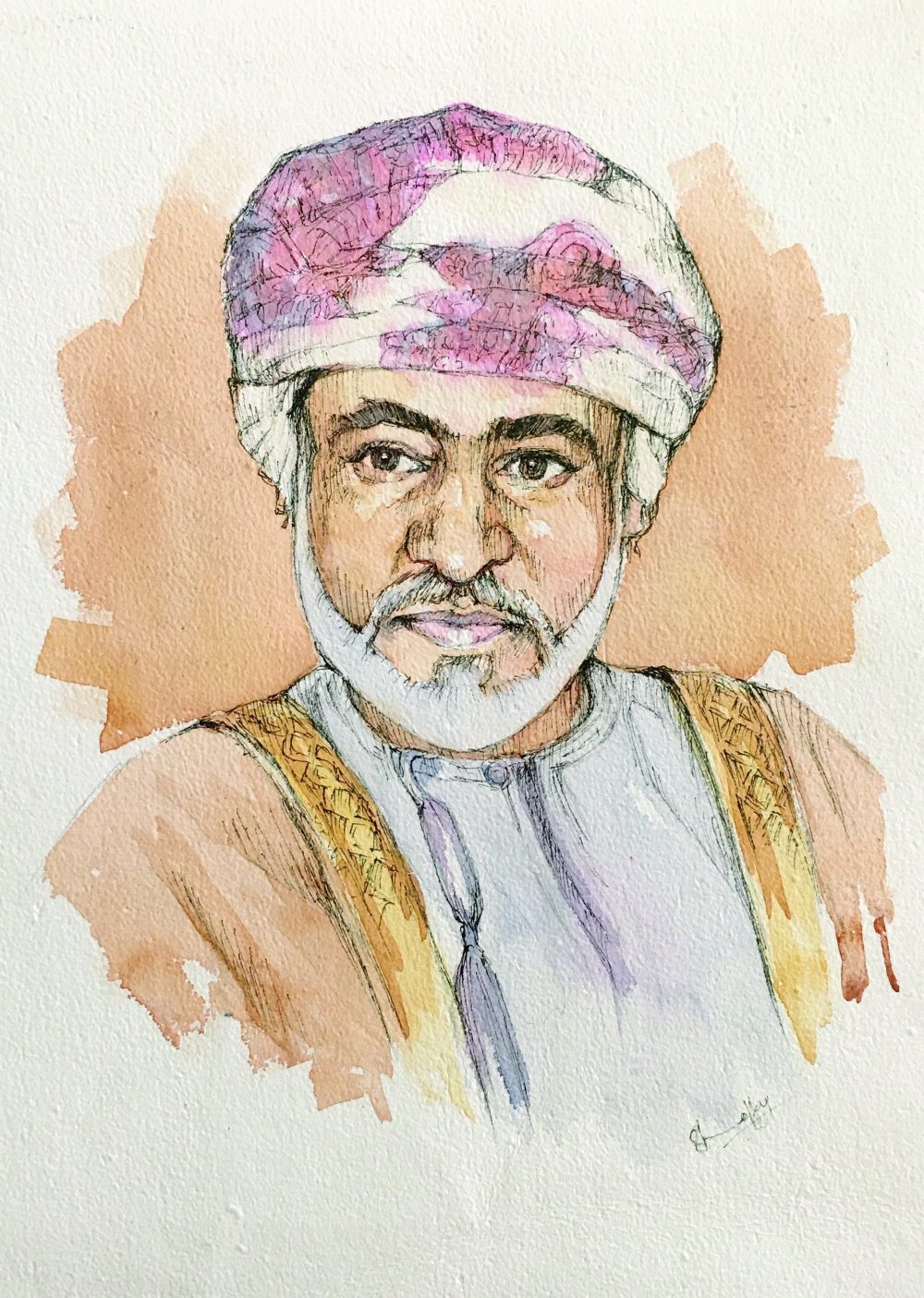 Sheffy Tattarath pen and ink works on late HM