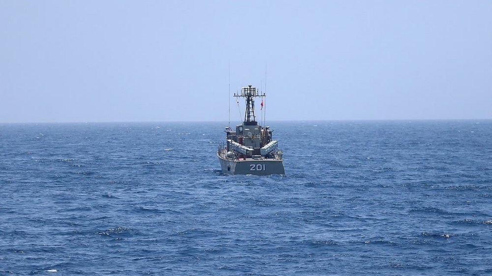 An Iranian navy vessel. (Reuters)