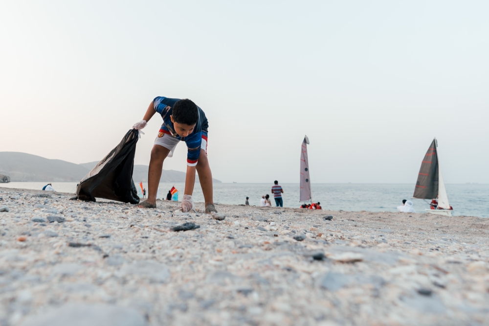 Beach Cleanup in Musandam
