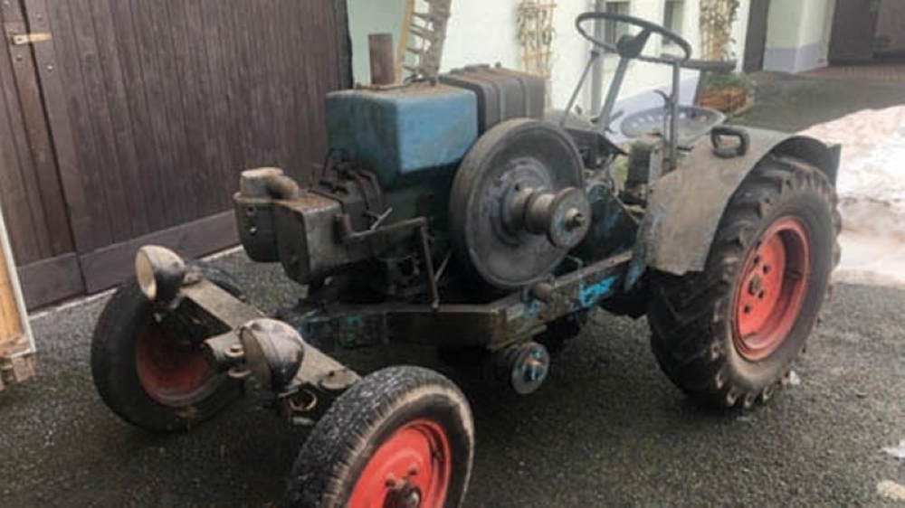 Old tractor