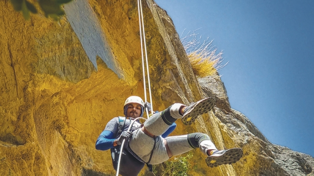 Abseiling