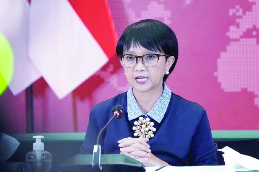 Indonesian Foreign Minister Retno Marsudi
