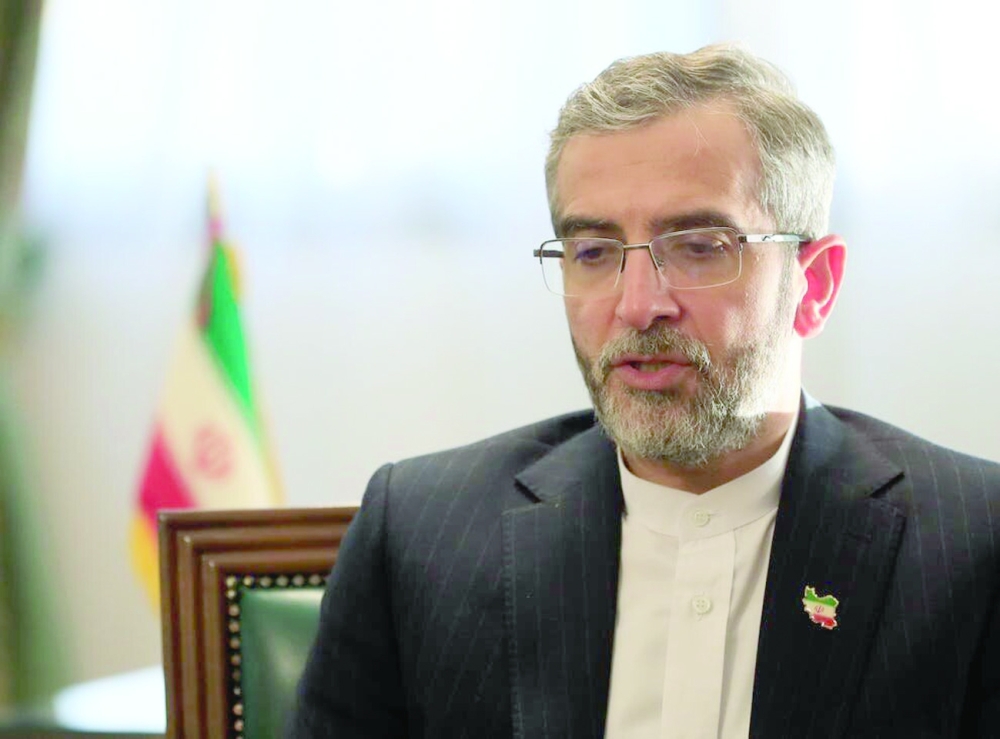 Iran's chief nuclear negotiator Ali Bagheri 