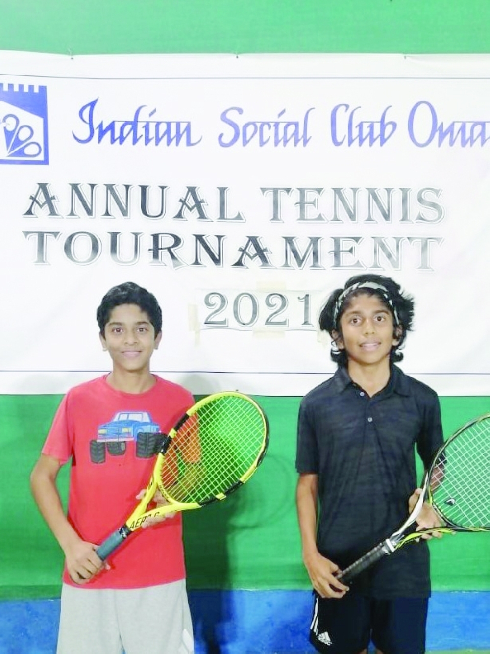 Shantanu Sriram (L) and Advait Kappil