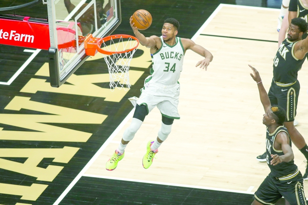 NBA: Milwaukee Bucks at Atlanta Hawks