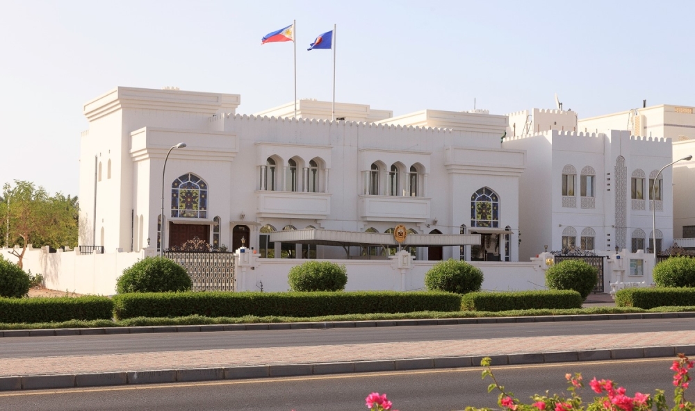 The Philippines Embassy in Muscat, the Sultanate of Oman