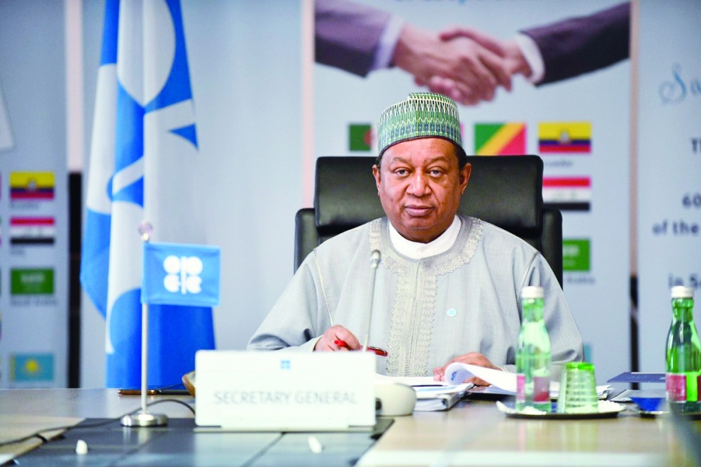 Opec Secretary General Mohammad Barkindo