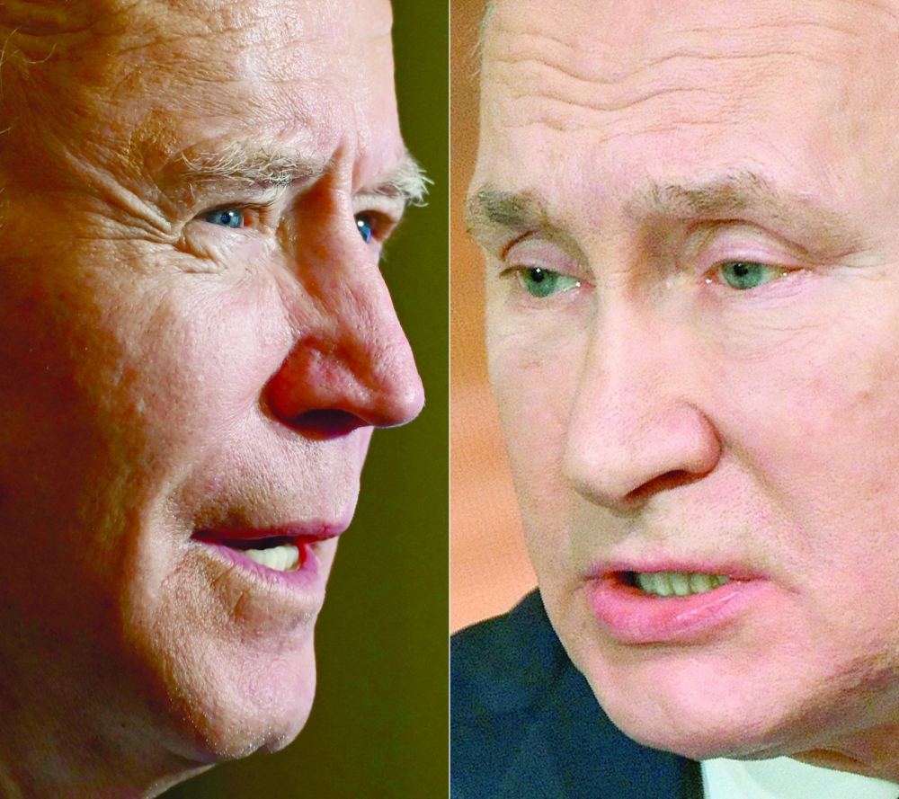 US President Joe Biden and Russian President Vladimir Putin