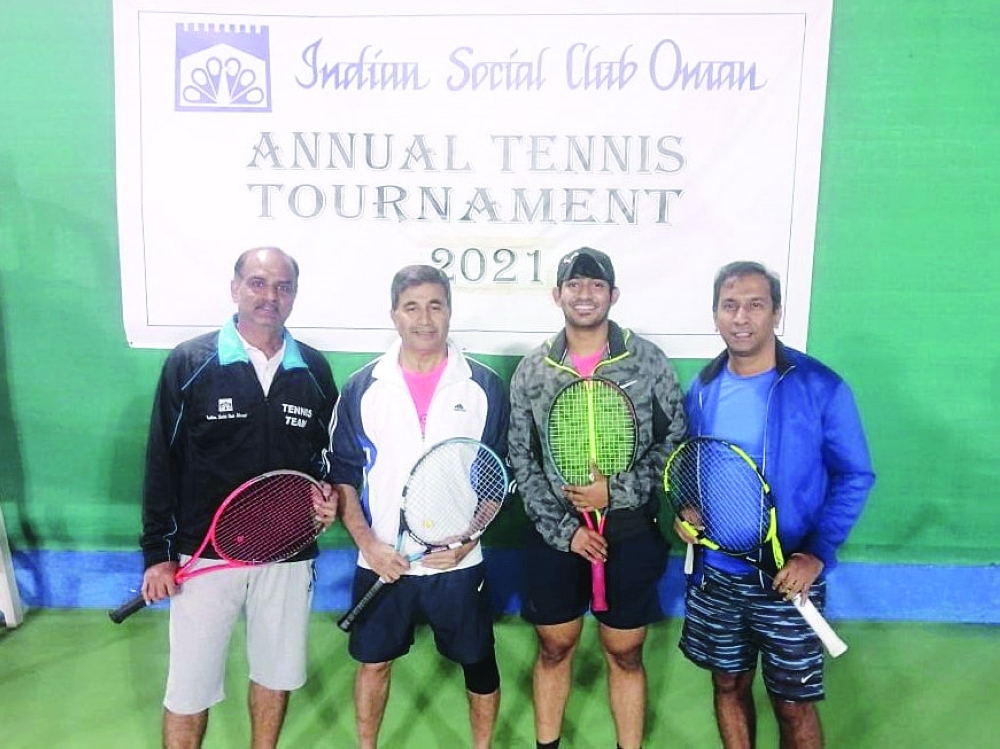 ISC Mens Doubles finalist