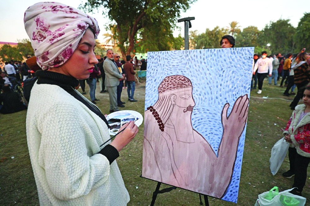 IRAQ-CULTURE-ART