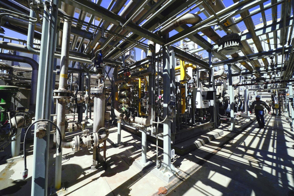 Calgren's renewable fuels facility that cleans dairy methane into natural gas is shown in Pixley, California. — Reuters