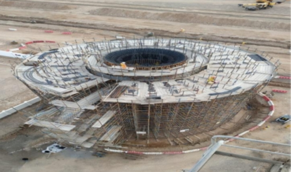 Part of Sur Industrial City development project