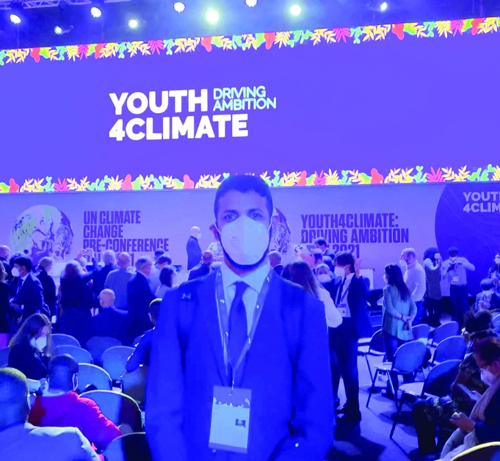 Turki Al Risi at the Y4C summit