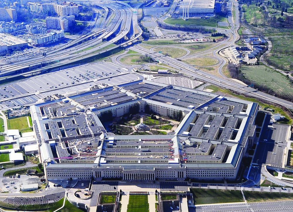 This photo taken on December 26, 2011, shows the Pentagon building in Washington, DC. - AFP