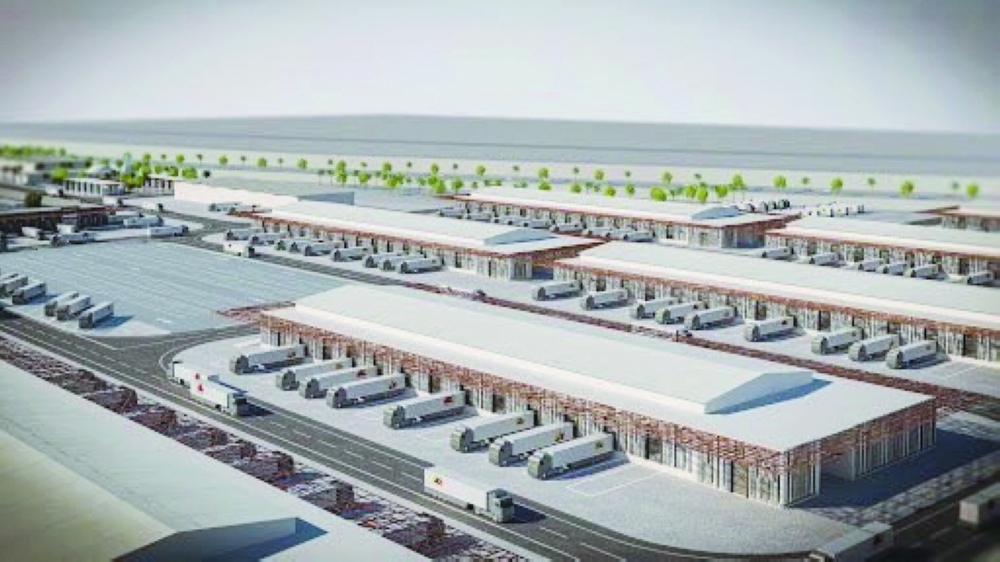 Central Vegetable Market in Khazaen