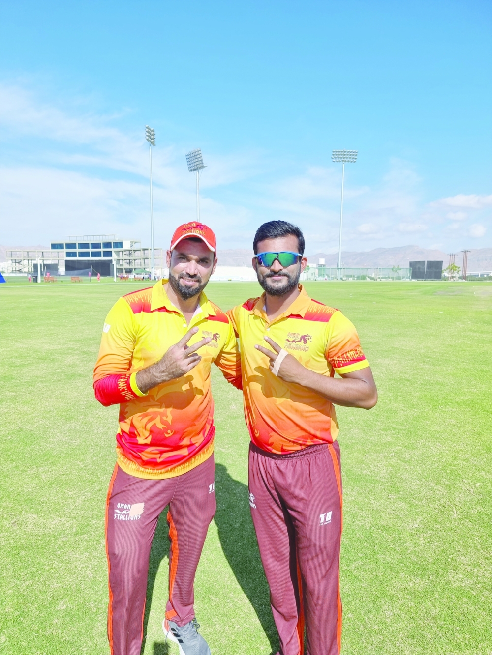 Bilal Khan  Hemal Tandel - Oman Stallions