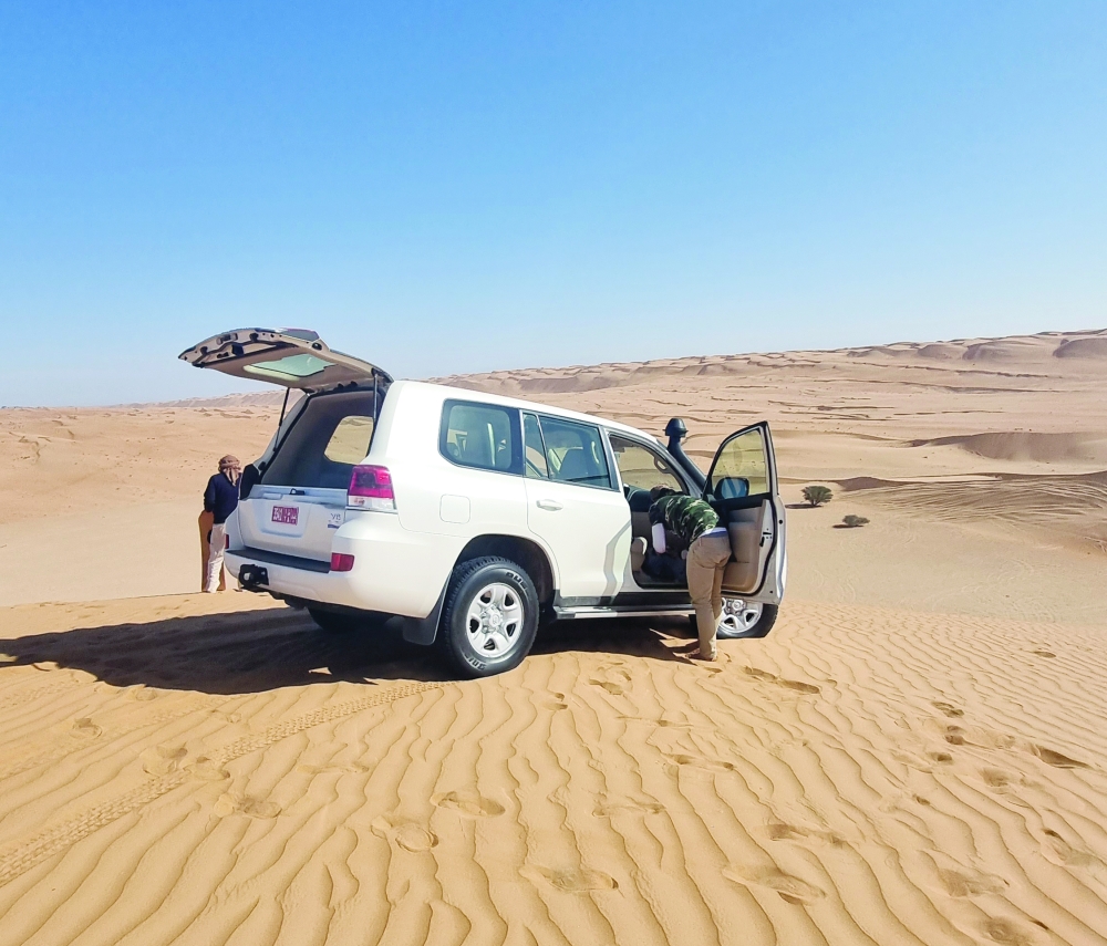 Dune Bashing