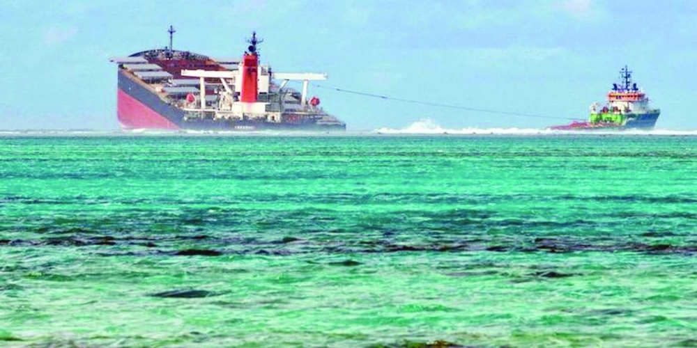 The MV Wakashio ran aground in July 2020, spilling more than 1,000 tonnes of toxic fuel into the pristine waters of Mauritius.