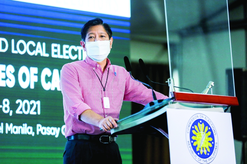 Working to the advantage of Marcos Jr is his strong social media presence aimed at the youth, who make up half of eligible voters who were not born when Marcos senior was in power.