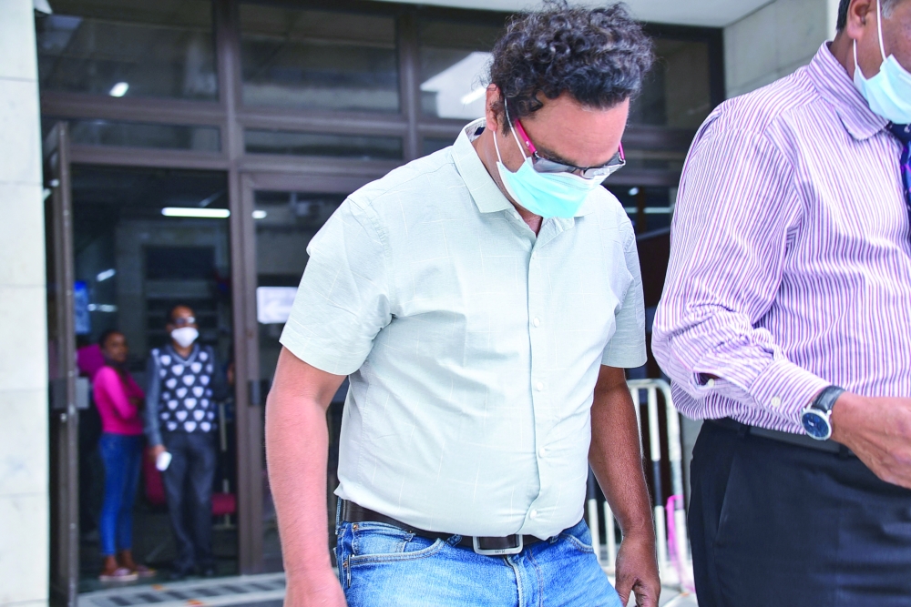 Sunil Kumar Nandeshwar was charged under the piracy and maritime violence act. -- AFP