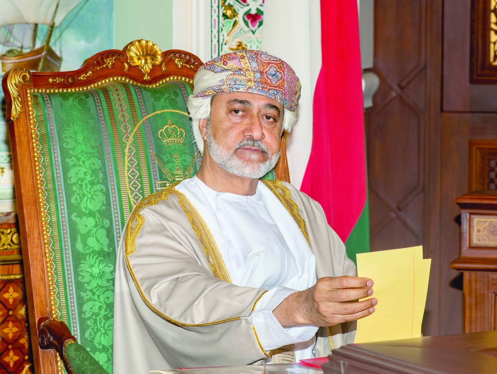 His Majesty Sultan Haitham bin Tarik