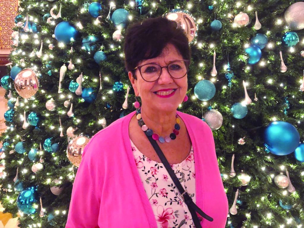 Elly Hollemans during her Muscat visit (2)