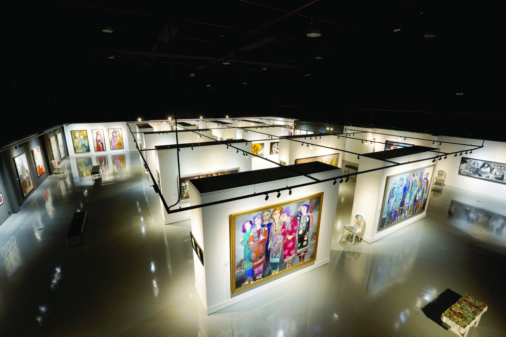 But Mostly Me by Omani artist Alia Al Farsi. Image courtesy of Alia Al Farsi