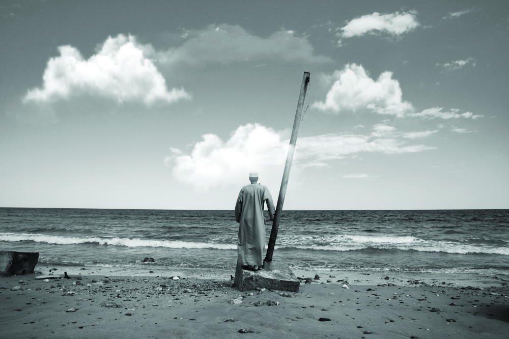 A Sign from the Unknown by Omani artist Hassan Meer. Image courtesy of Hassan Meer