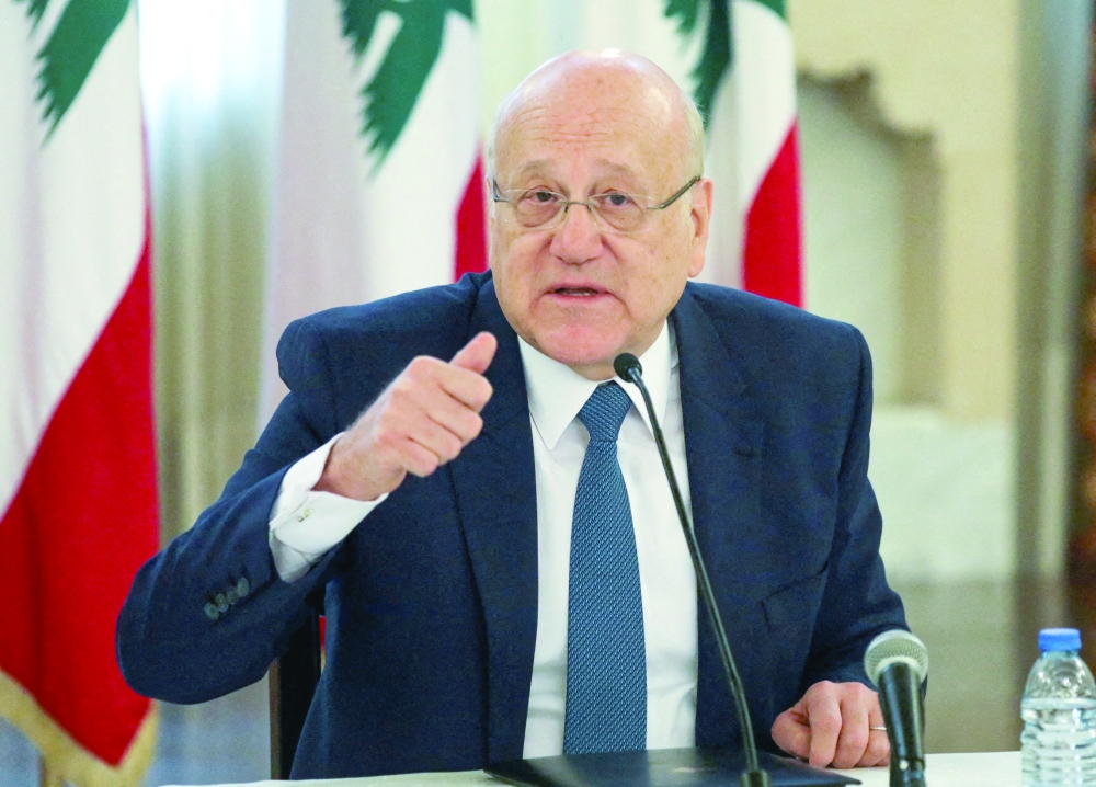 Lebanese Prime Minister Najib Mikati