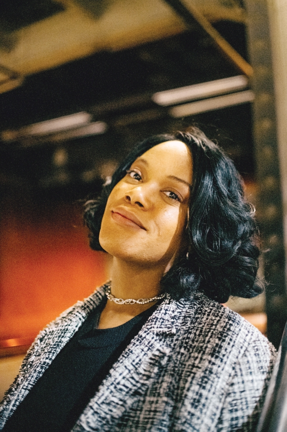 Del Walker, who was hired by Accenture in 2020 after she completed its apprentice programme at her office in Chicago.