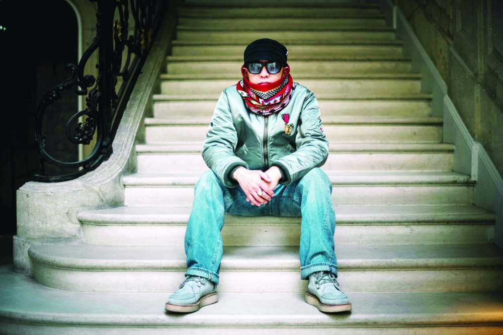 Nigo, the new creative director of Kenzo, at the fashion companys headquarters in Paris, Jan. 17, 2022. (Dmitry Kostyukov/The New York Times)