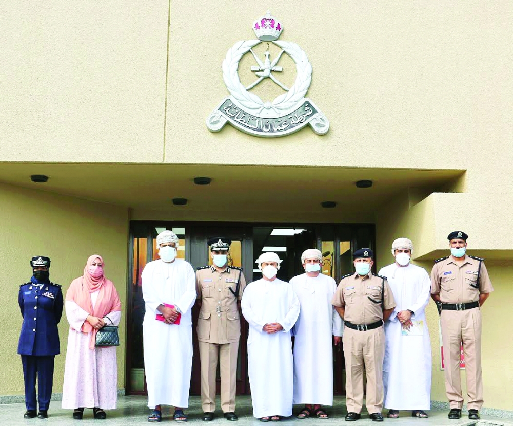 OHRC team visits Bushar Police Station