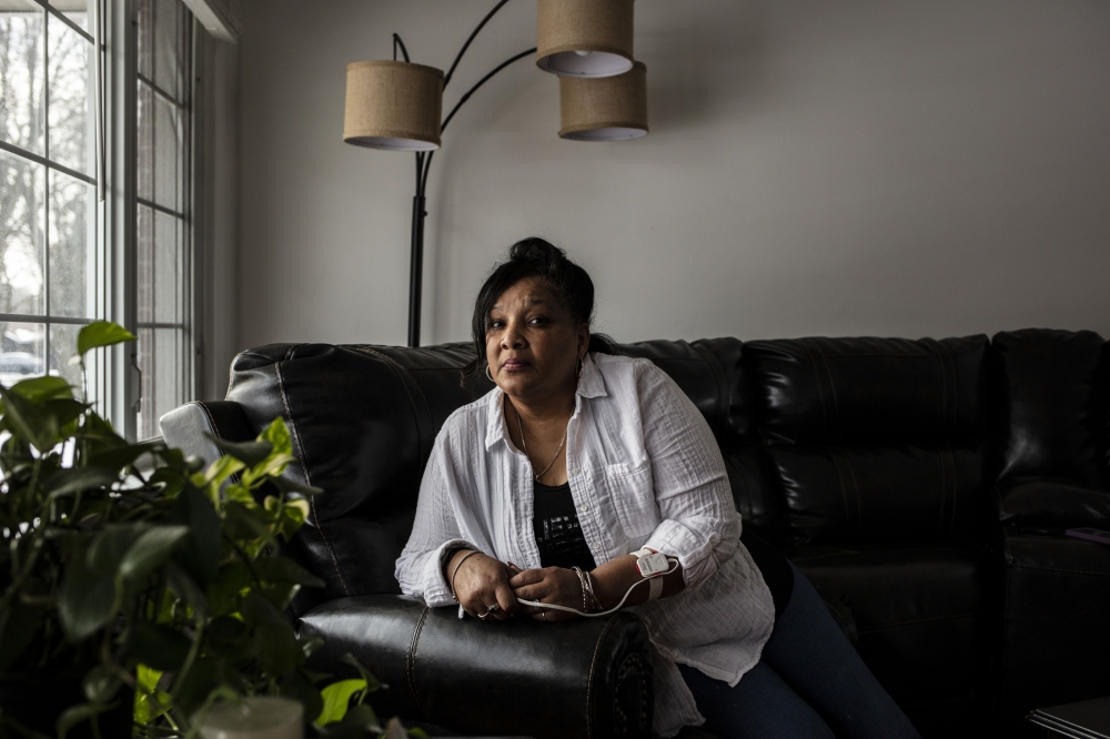 Regina Perez, 57, had never been hospitalized for her lifelong asthma condition until she came down with COVID-19 this month.
