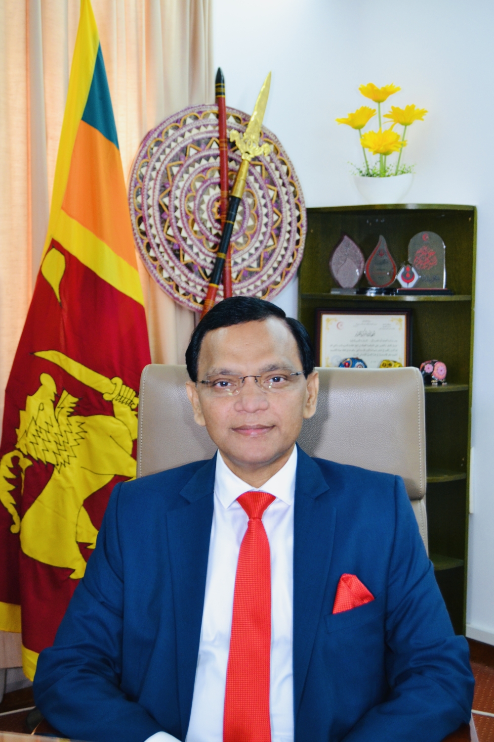 Omar Lebbe Ameer Ajwad, Ambassador of Sri Lanka to the Sultanate
