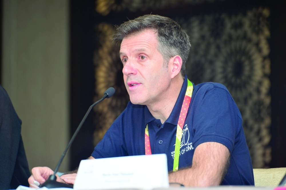 Pierre-Yves Thouault, Deputy Cycling Director of Tour of Oman.