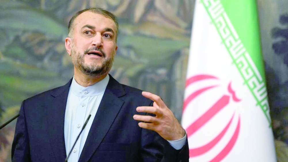 Iran's Foreign Minister Hossein Amir-Abdollahian