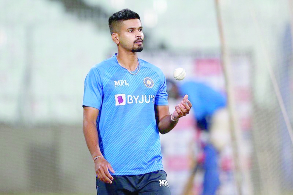 Shreyas Iyer1