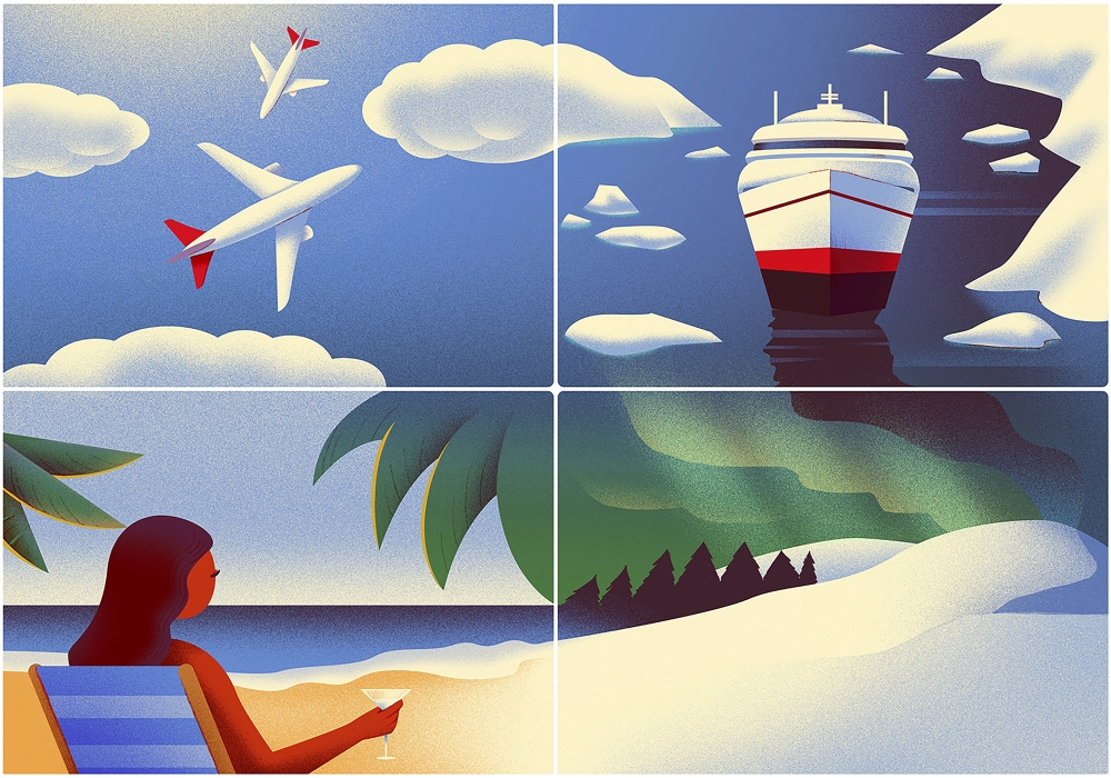 With Omicron cases ebbing, the travel industry is looking for a significant rebound in spring and summer. (Ana Miminoshvili/The New York Times)