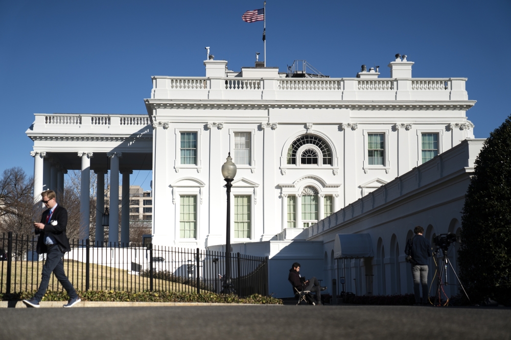 The White House in Washington, Feb. 21, 2022. (Tom Brenner/The New York Times)