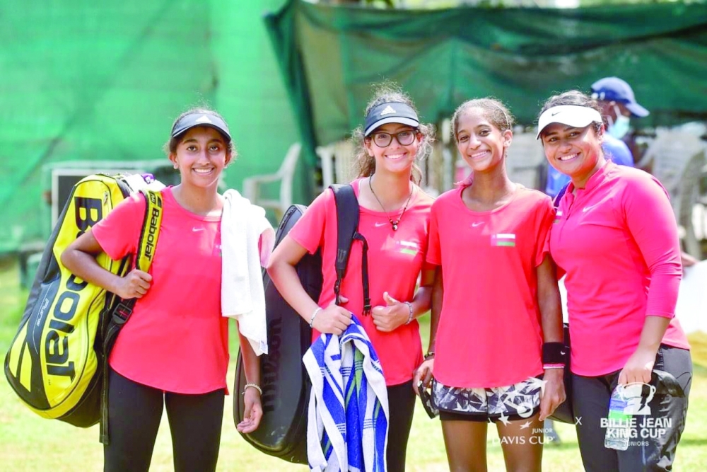 Oman girls team
